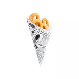 Sachets BLANC en pointe "Times" 16x11.5cm (40g)